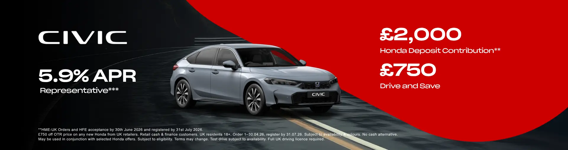 North Wales Honda banner