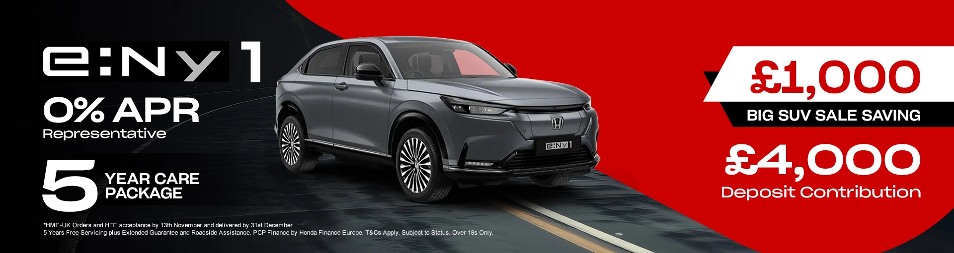 North Wales Honda banner