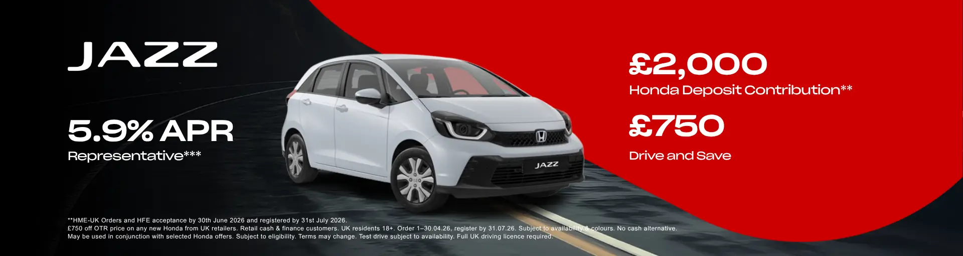 North Wales Honda banner