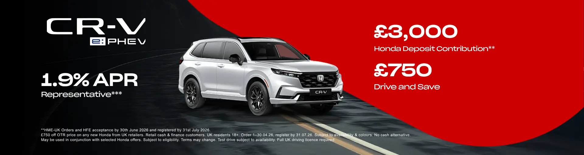 North Wales Honda banner